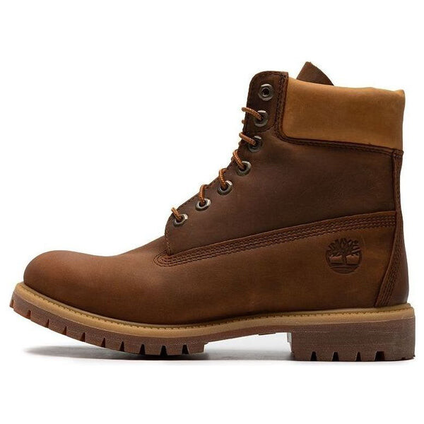 

Кроссовки premium 6 inch waterproof boot 'medium brown yellow' Timberland, коричневый