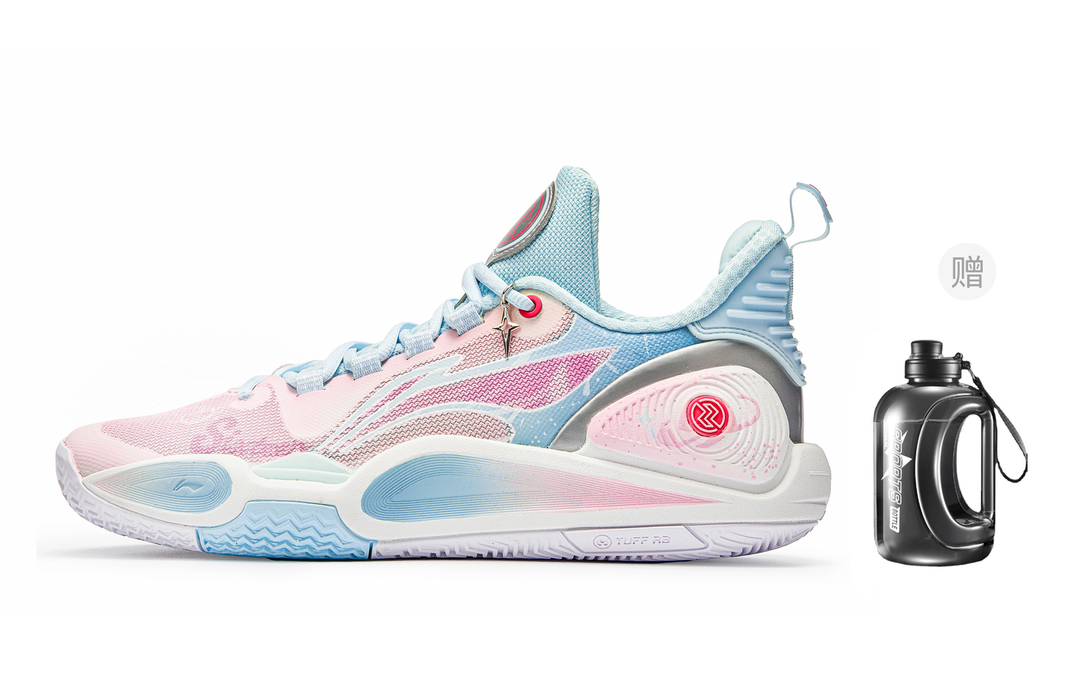 

LINING Speed 9 нескользящие износостойкие низкие баскетбольные кроссовки мужские light blue