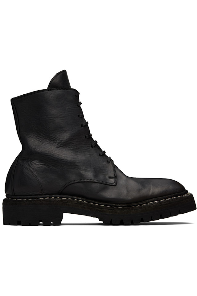 

Guidi Черные ботинки 795v_n