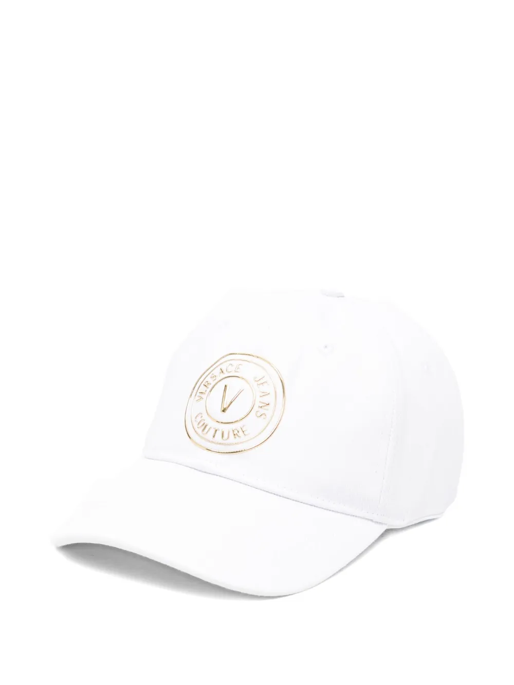 

Бейсболка с нашивкой-логотипом Versace Jeans Couture, белый