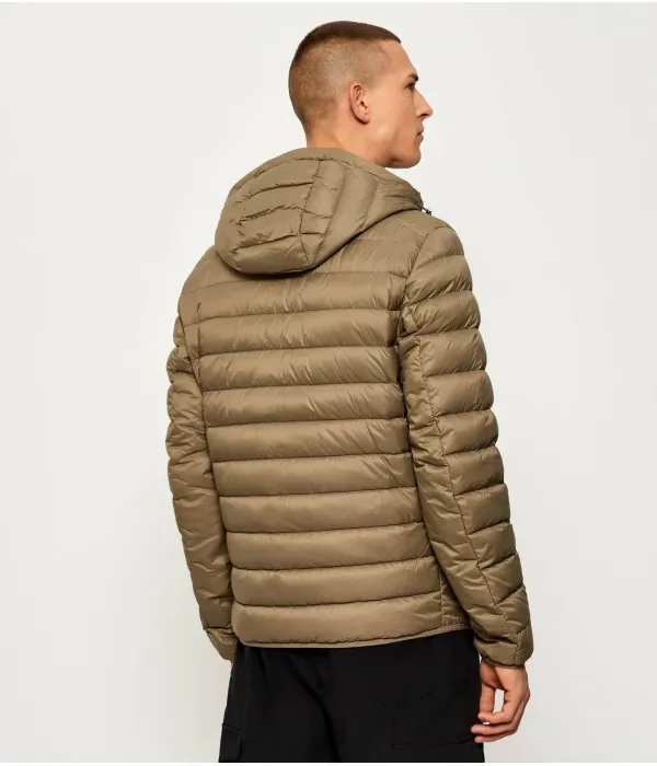Пуховая куртка H-Dimeo regular fit Boss, бежевый — фото 3