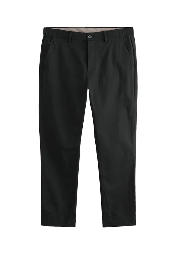 Брюки чинос Regular fit smart with stretch Next, черный