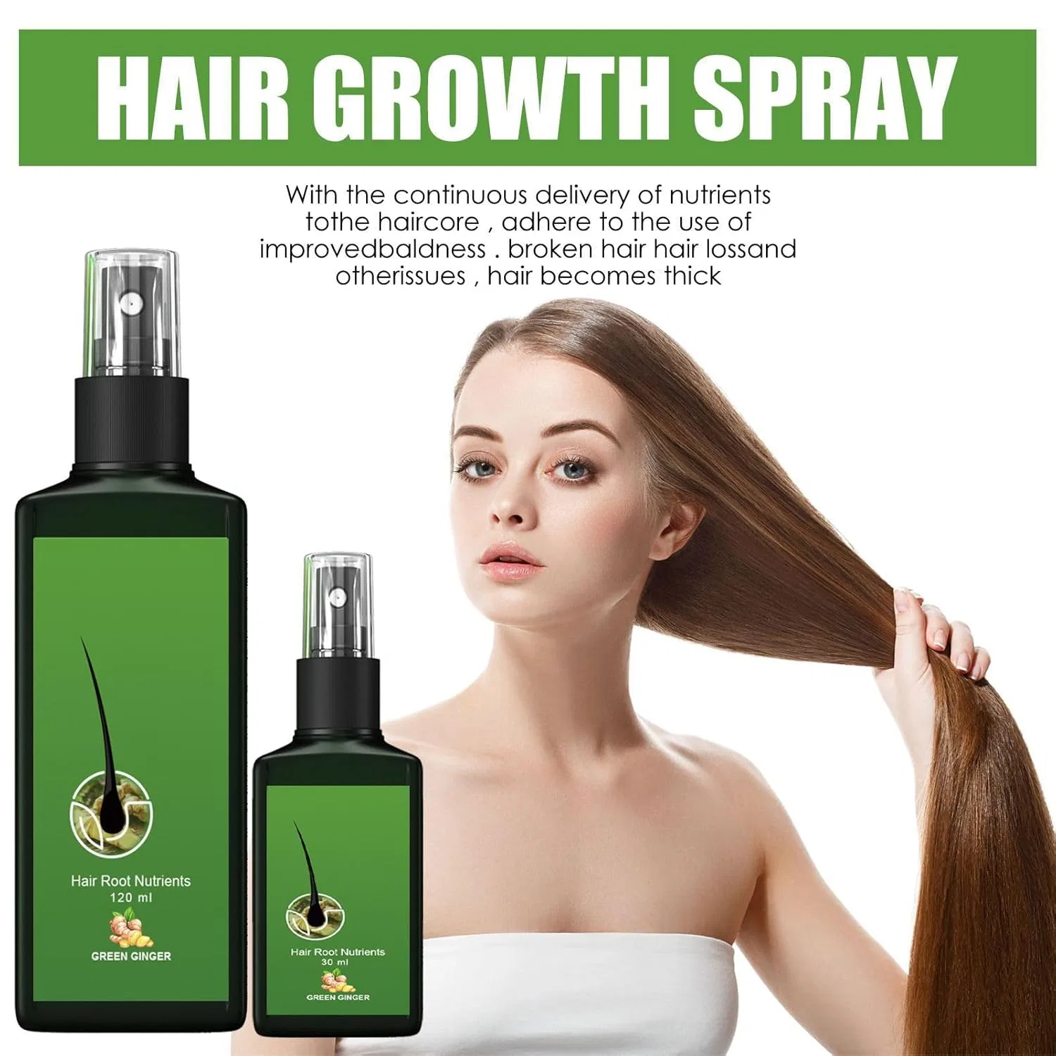 Сыворотка для роста волос Anti Hair Loss для ускоренного роста Mrinb, 5 X 120 Ml — фото 2
