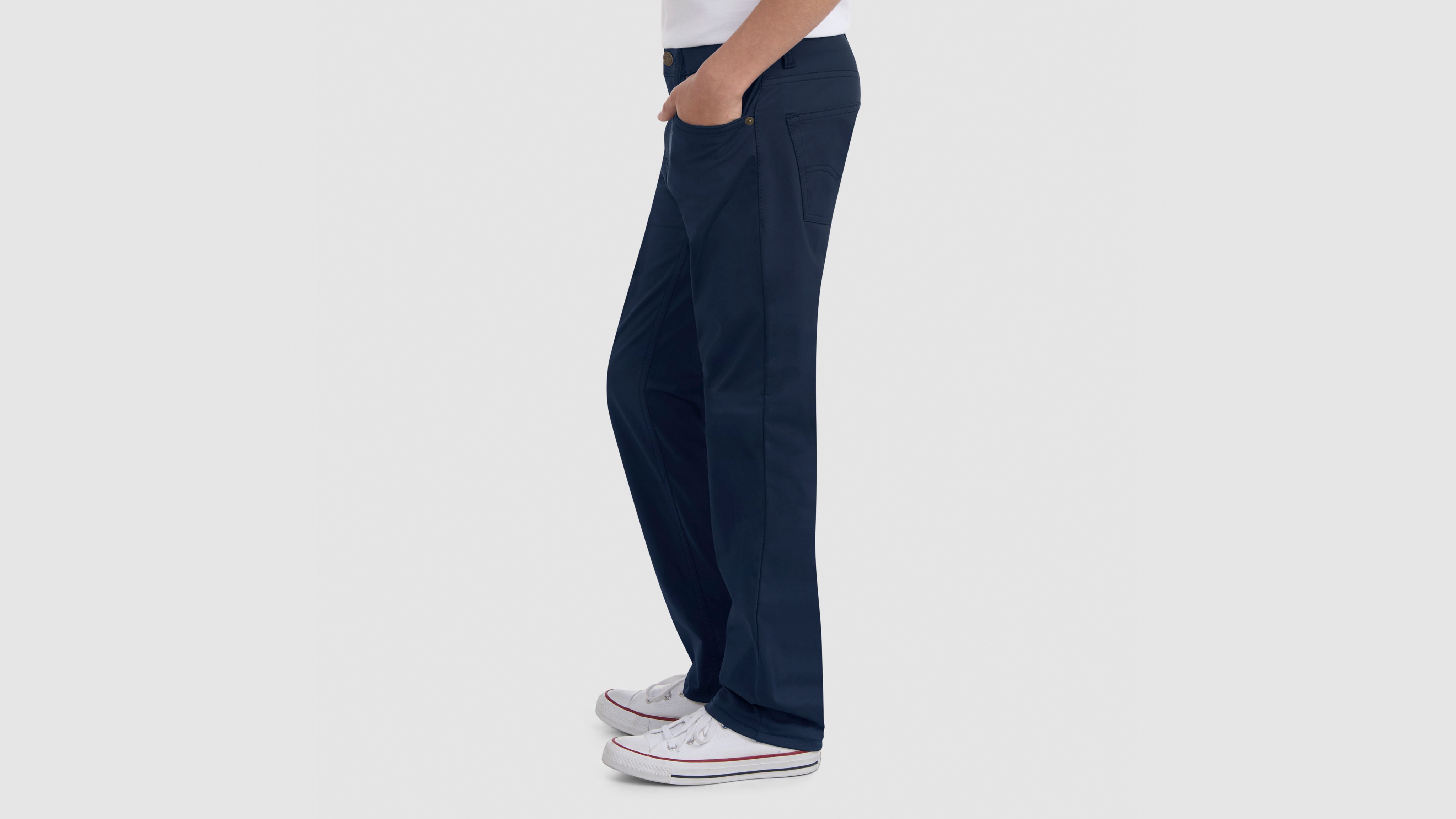 Узкие технологичные брюки 511 для мальчиков 8–20 лет Levi's, Dress Blues - Blue — фото 3