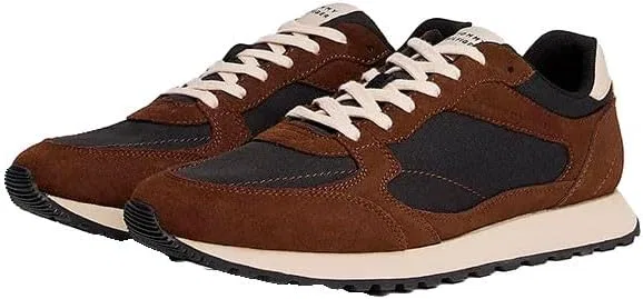 Мужские низкие кроссовки Tommy Hilfiger New Runner Eva Mix Fm0fm05465, Black Black Legacy Brown — фото 3