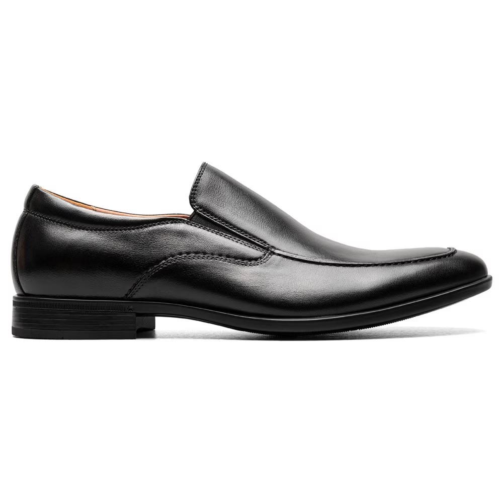 Венецианские лоферы Zaffiro с открытым носком Florsheim, черный — фото 3