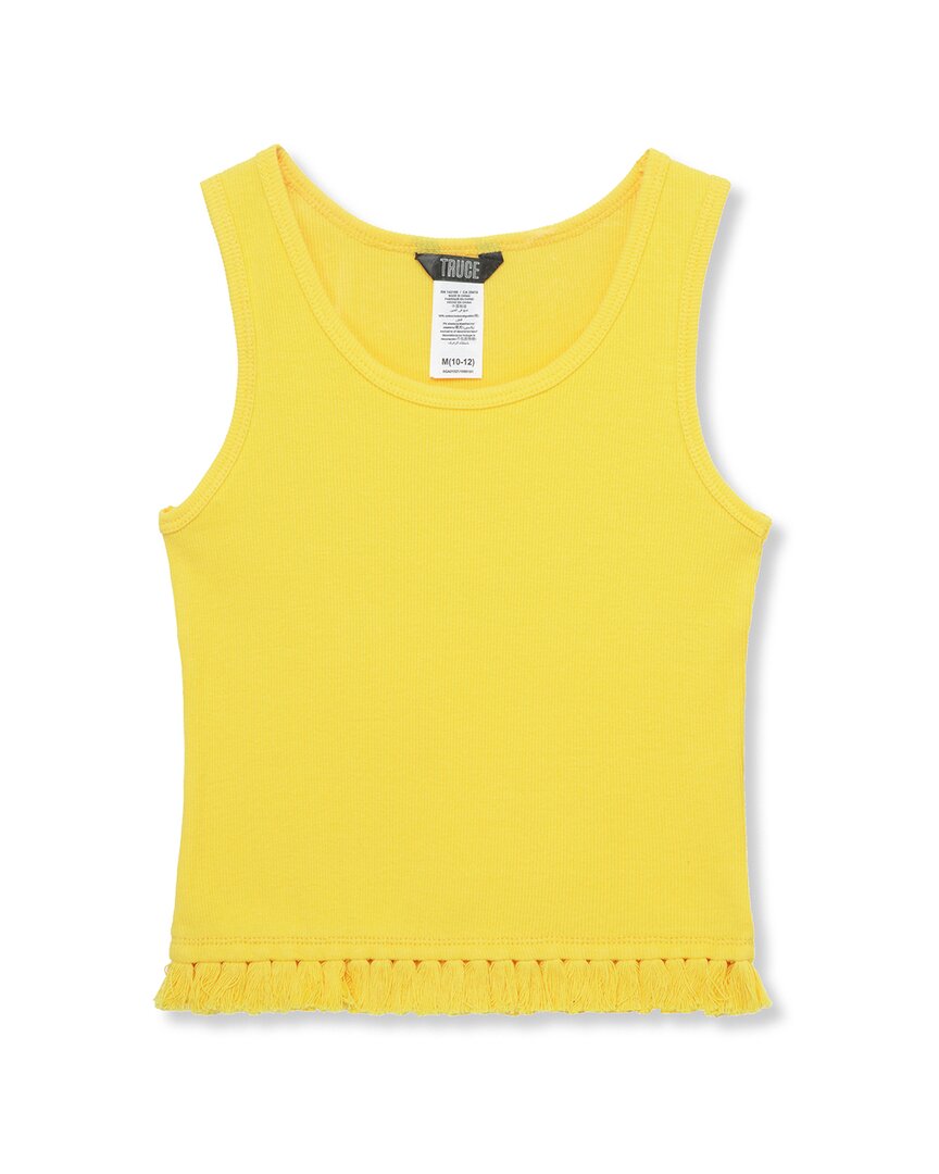 

Топ Truce с бахромой, желтый