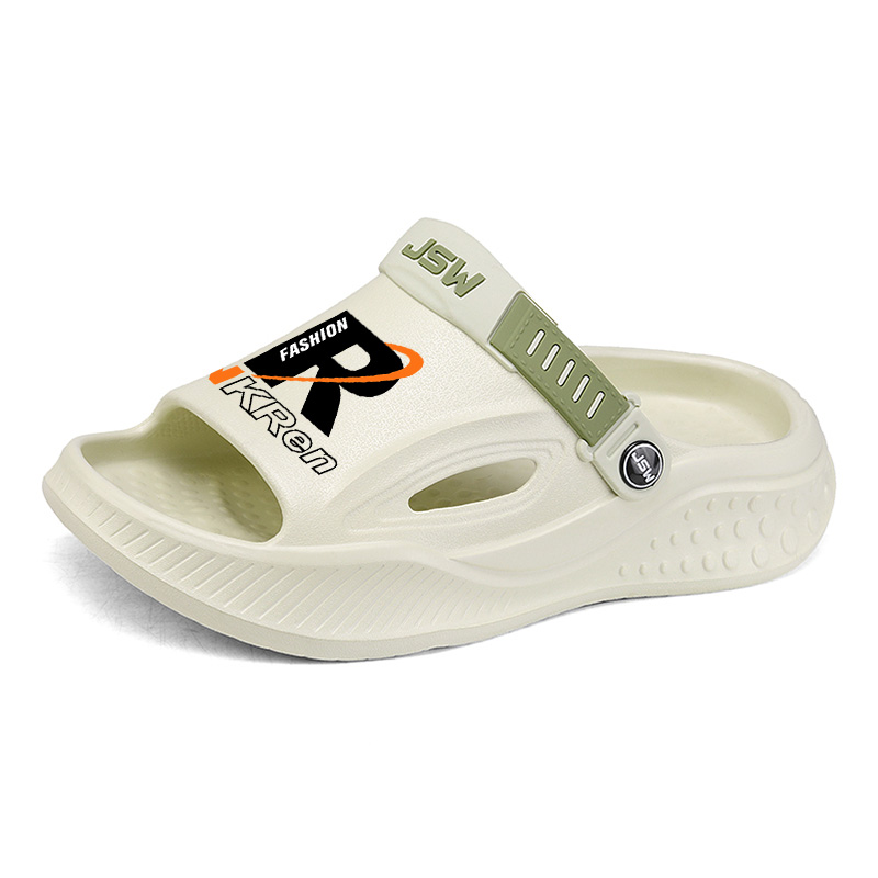 

JEANSWEST Пляжные сандалии мужские черно-зелено-хаки — зеленые, цвет Green