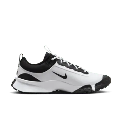 Кроссовки Nike Air Diamond Varsity Turf, белый/черный — фото 3