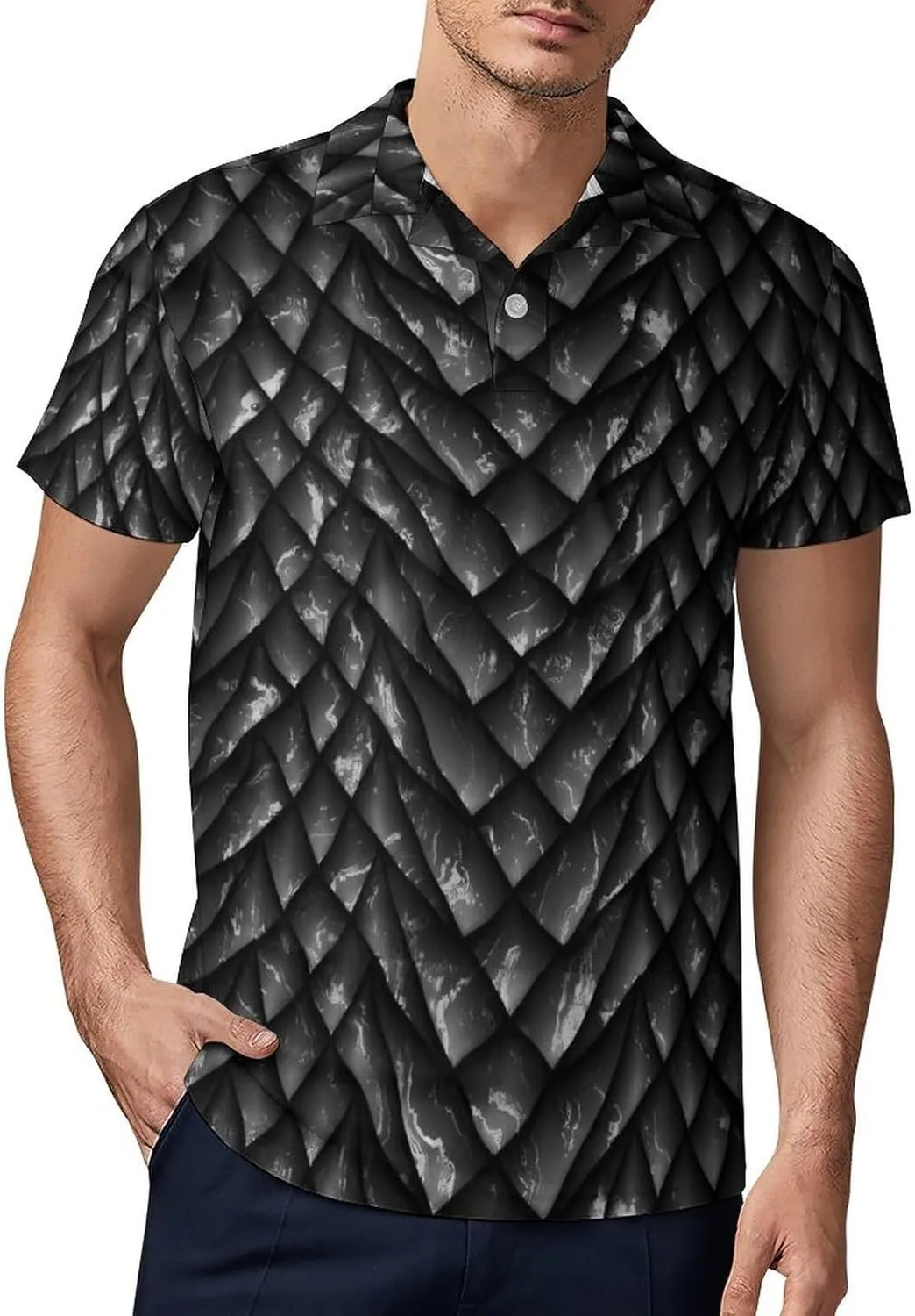 

Футболка с принтом Dragons Scale Red, Dry Fit