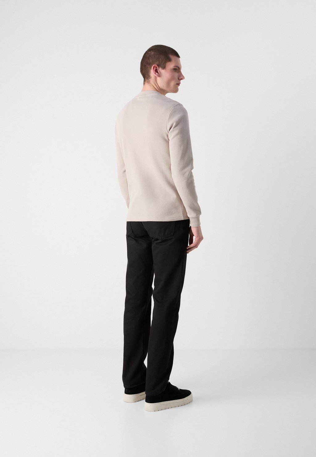 

Топ с длинными рукавами LABEL TEE Calvin Klein Jeans, белый