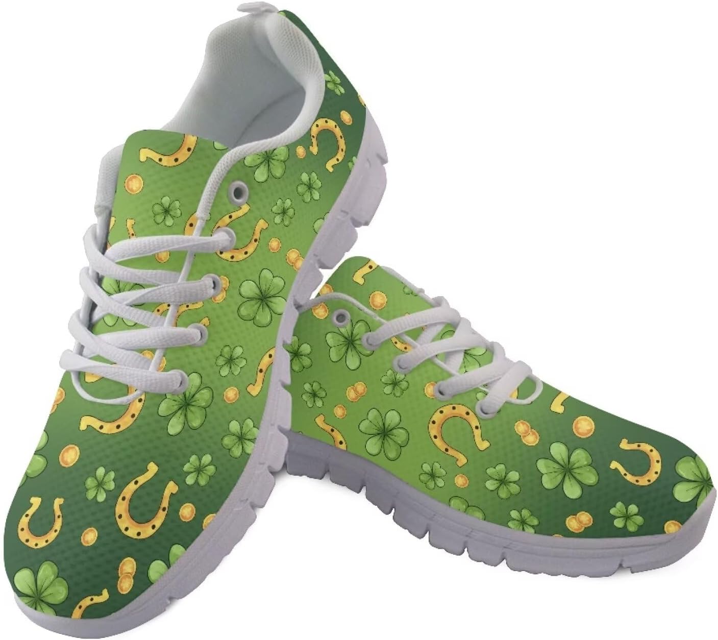 

Мужские спортивные теннисные кроссовки GIFTPUZZ, легкие кеды с шнуровкой, дышащие, для тренажерного зала и спортивных занятий, Leaves Horseshoe Nail