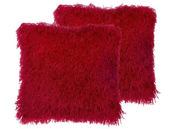 

Подушка Beliani 2 шт CIDE, 45x45x45 см, красный