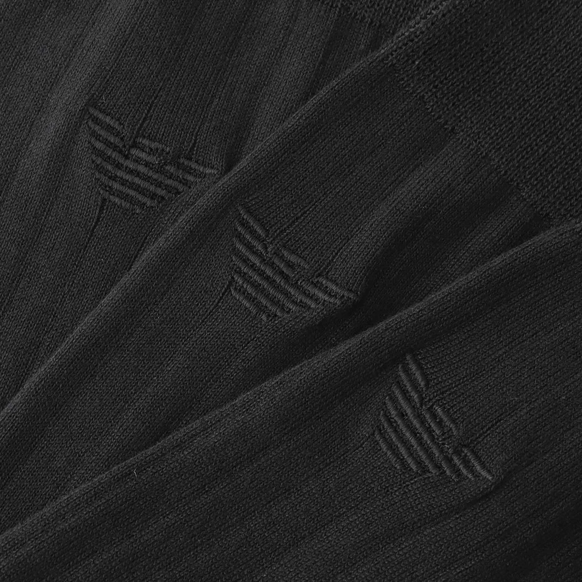 Носки Business Eagle Logo Crew Socks (комплект из 3 штук) Emporio Armani, 01. Black/Gray — фото 4