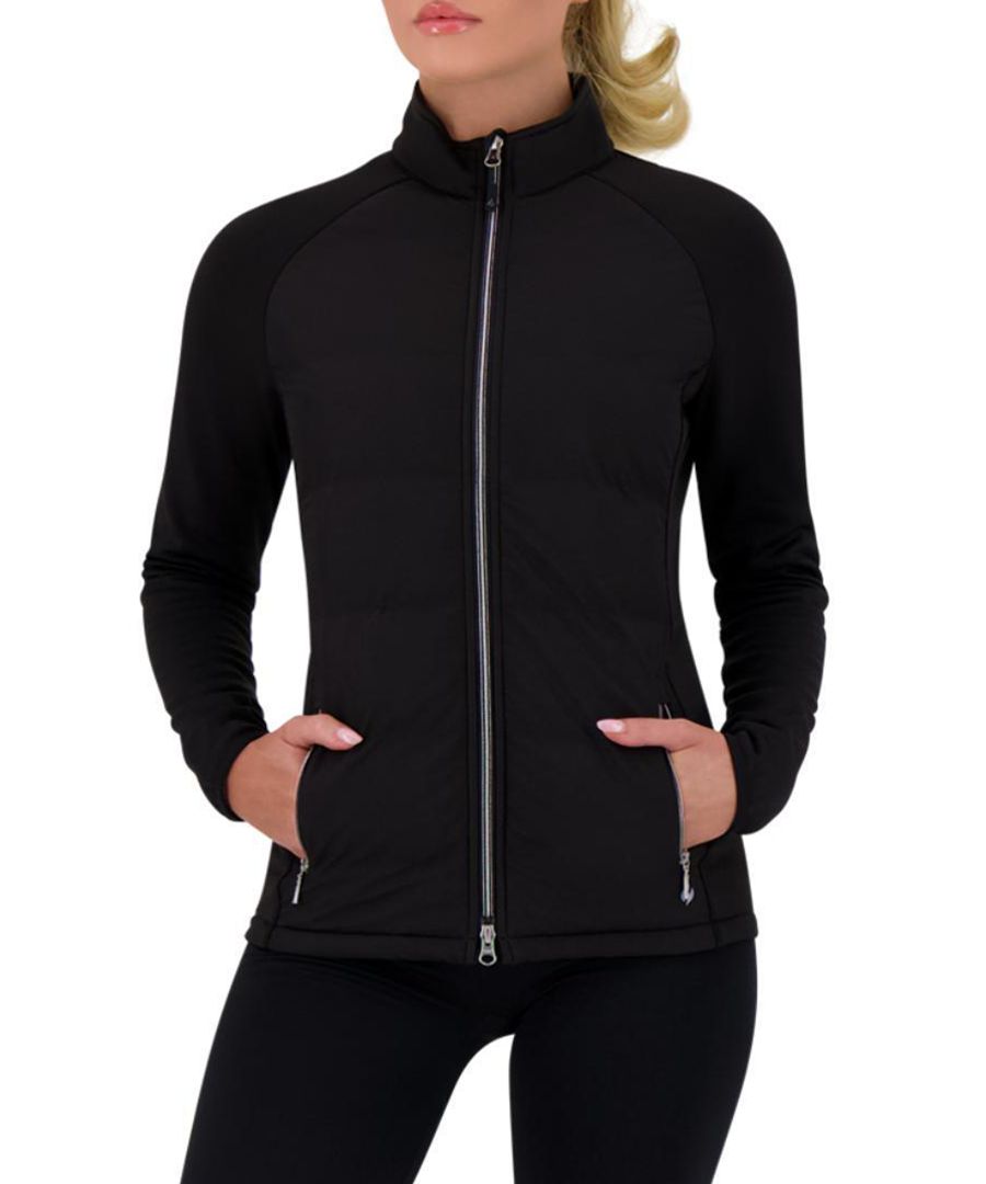 

Женская гибридная куртка с длинными рукавами Hensley Heat Holders, Black