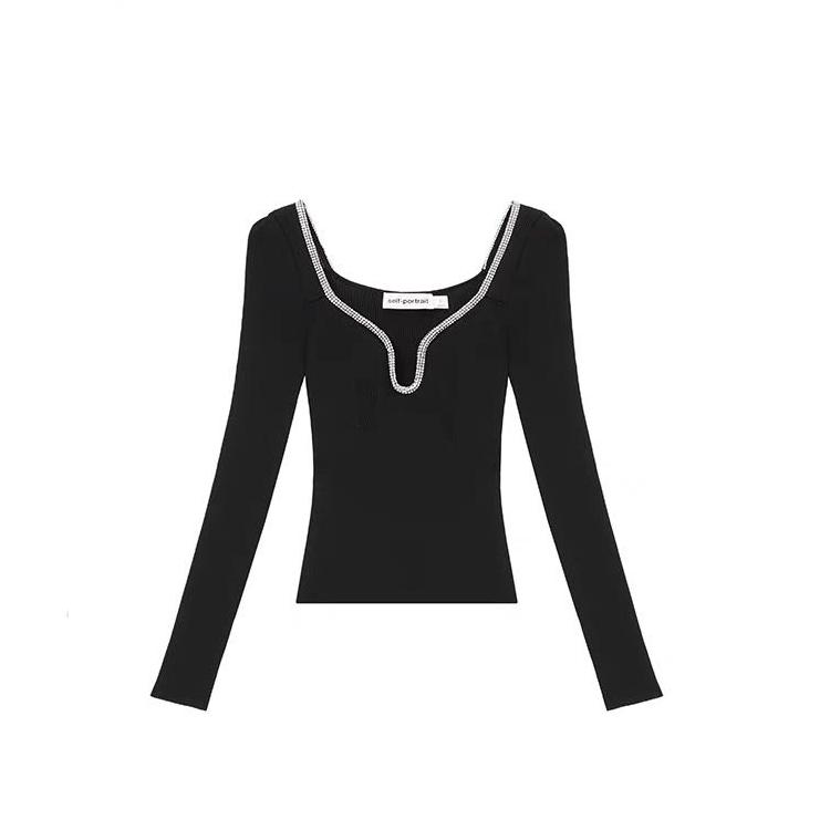 

Self Portrait Вязаный джемпер Women's Black Self-portrait