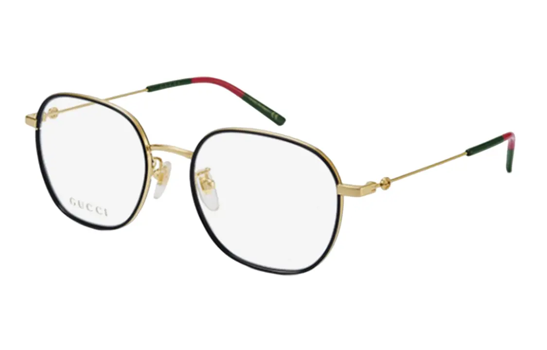 

Оправа оптическая Gucci Unisex Square Interlocking, черный