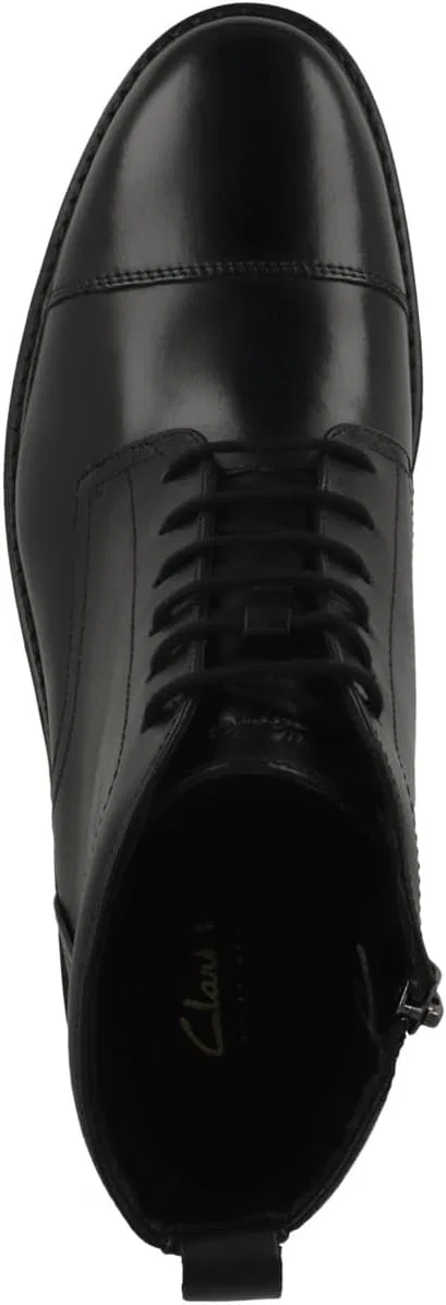 Мужские ботинки Clarks Aldwin CapChukka, Mid Tan Lea — фото 2