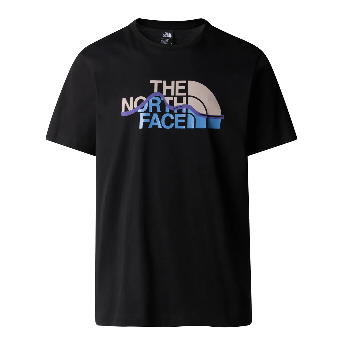 

Футболка The North Face "ФУТБОЛКА MOUNTAIN LINE M S/S", черный