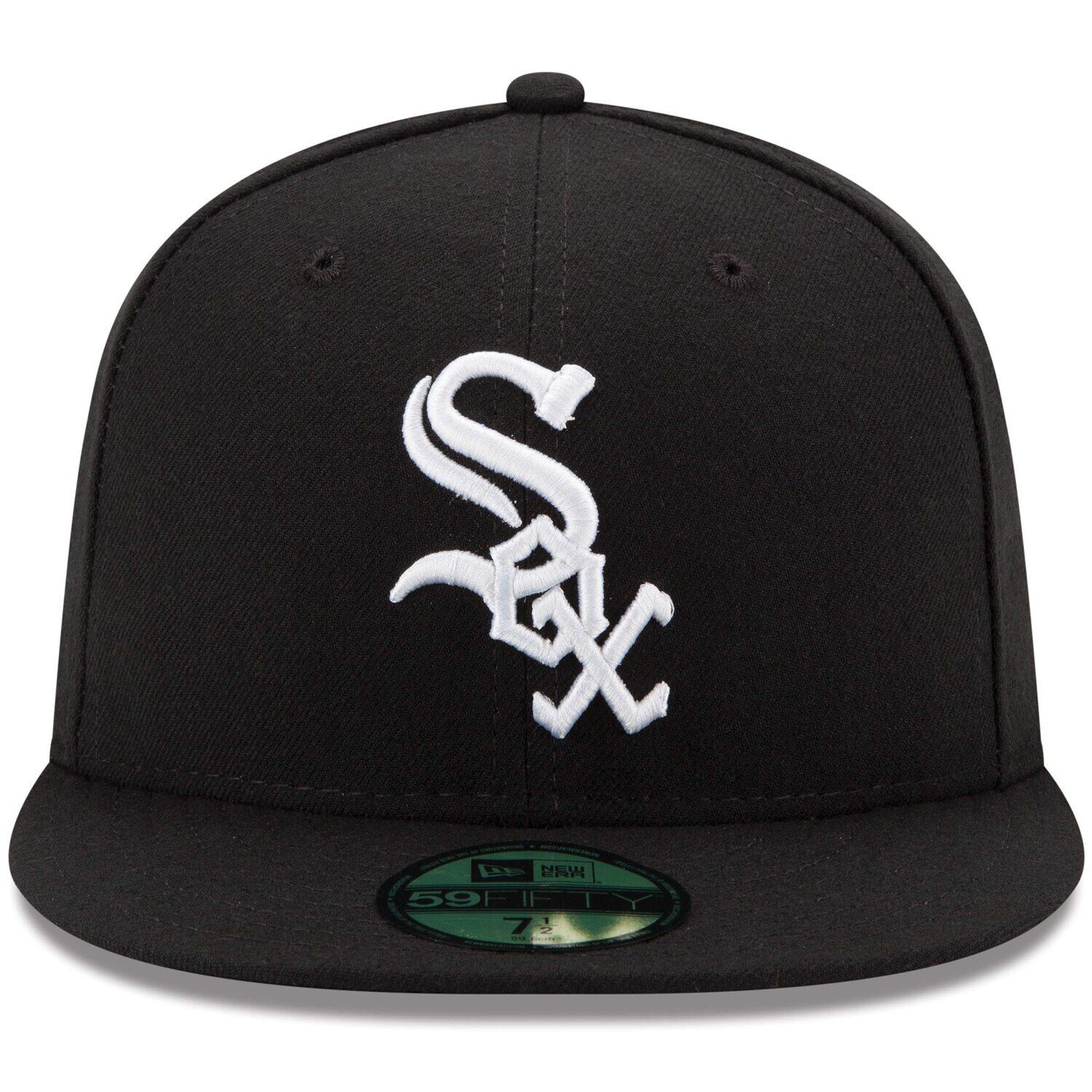 Мужская шляпа New Era Black Chicago White Sox Game Authentic Collection On-Field 59FIFTY. — фото 2