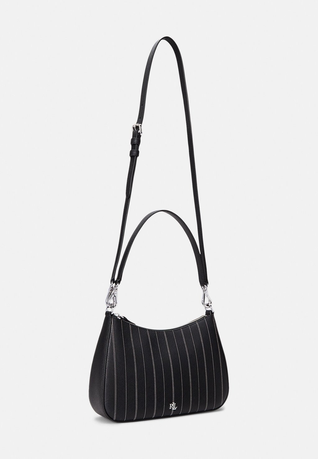 

Сумочка LEATHER MEDIUM DANNI BAG Ralph Lauren, черный
