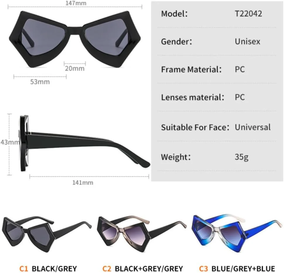 

Модные солнцезащитные очки большого размера неправильной квадратной формы для женщин и мужчин, винтажные женские солнцезащитные очки, трендовые оттенки MTZJH, Orange