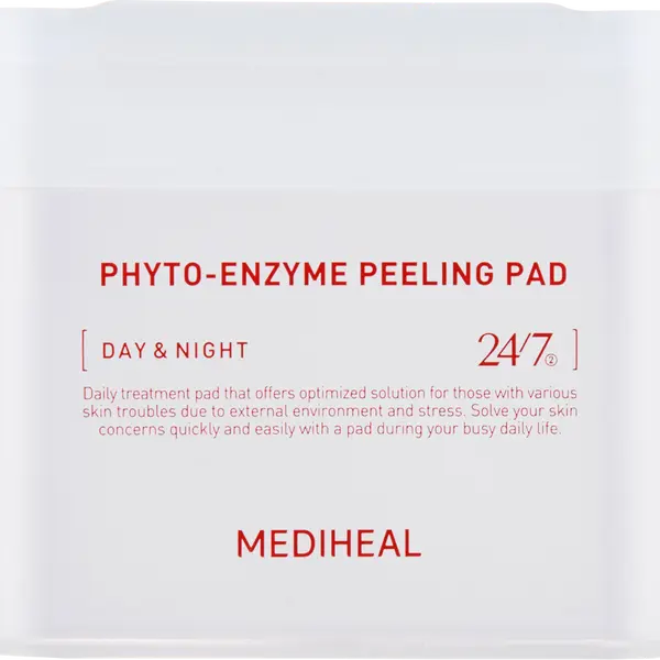 

Отшелушивающие диски для лица, 90 шт./1 упаковка. Mediheal Phyto-Enzyme peeling pad