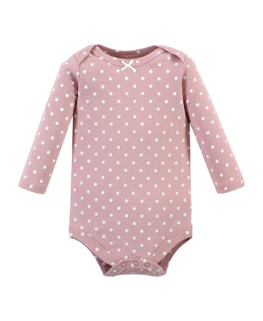 Комплект из 3 хлопковых боди с длинными рукавами Hudson Baby, Bonita 3 Pack — фото 2