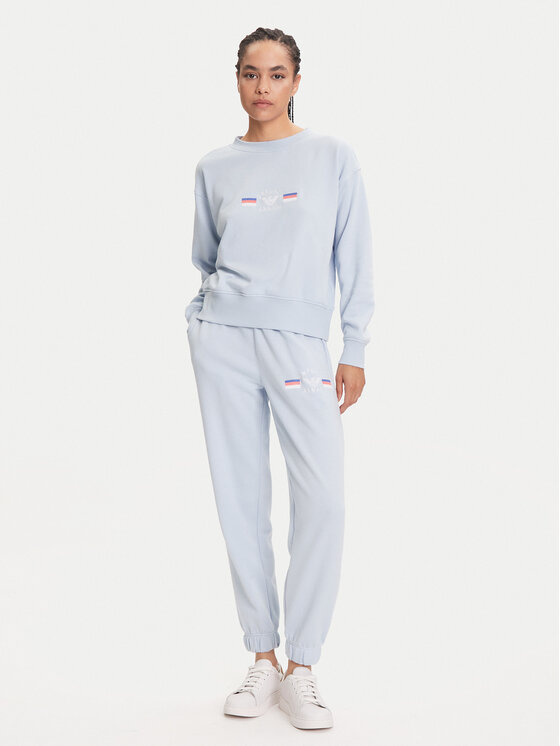 

Спортивный костюм обычный крой EW000500 AF10882 U9273 Emporio Armani Underwear, голубой