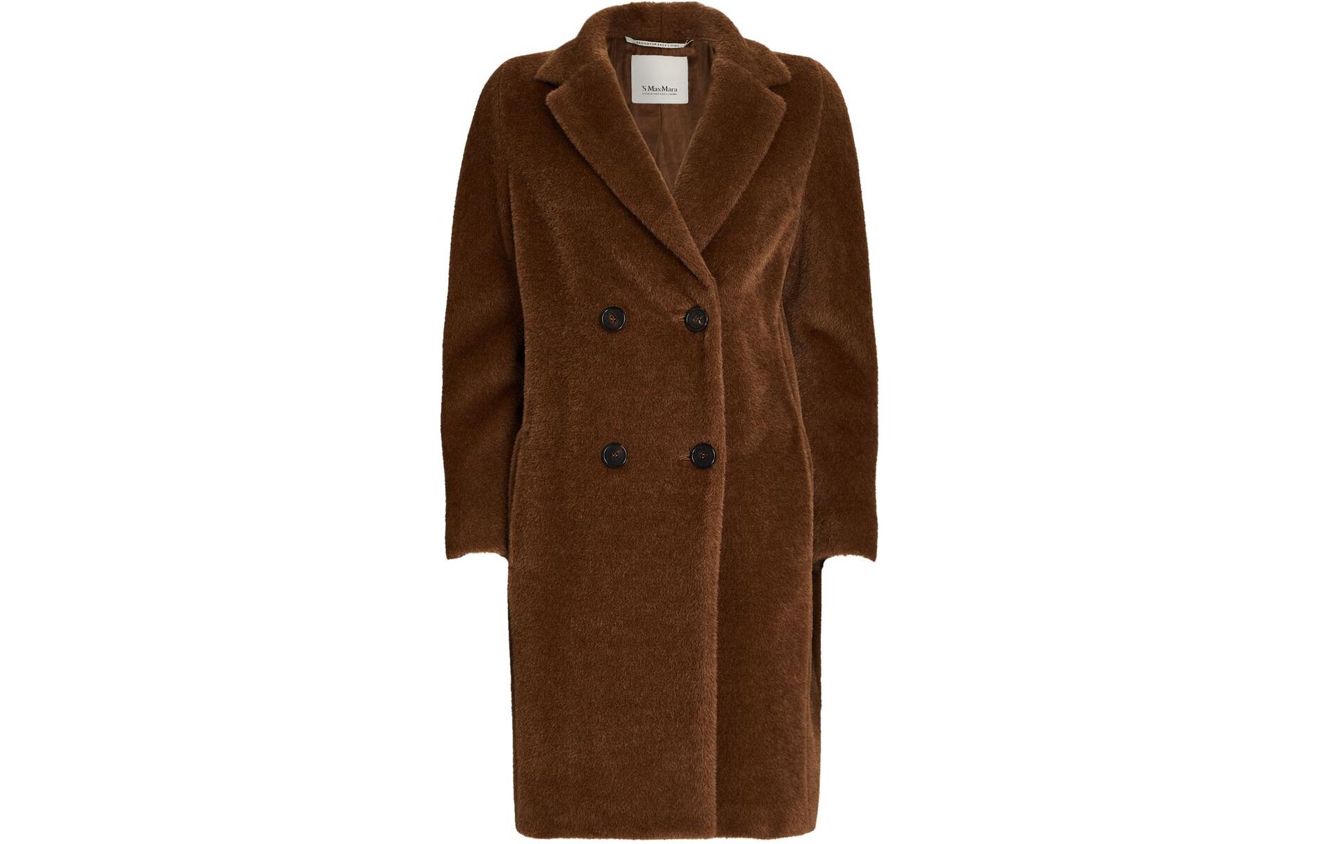 

'S MAX MARA Пальто Женские Коричневые, Коричневый, 'S MAX MARA Пальто Женские Коричневые