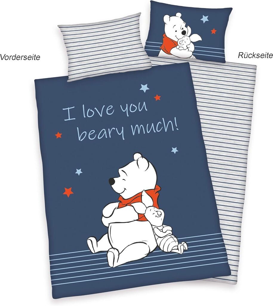 

Herding Disney Winnie the Pooh - двустороннее постельное белье - 100 x 135 см