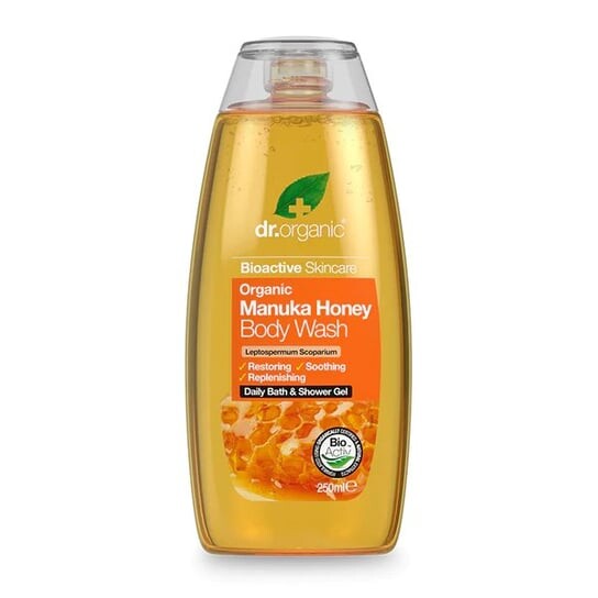 

Питательный гель для ванн с медом манука, 250 мл Dr.Organic Manuka Honey