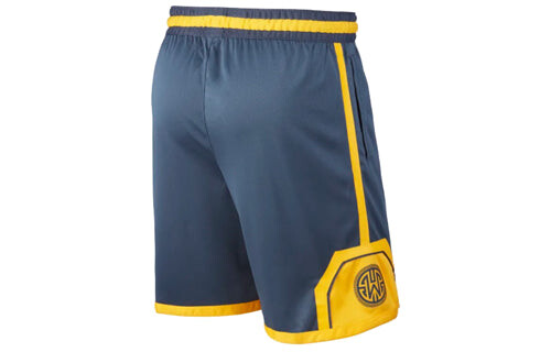Шорты nba golden state warriors swingman city edition шорты сине- Nike, желтый — фото 2
