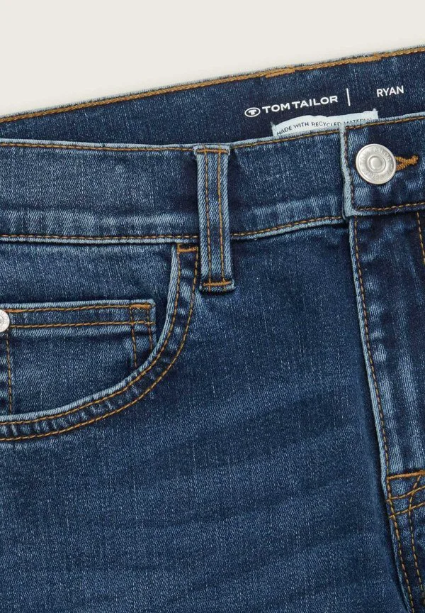 Узкие джинсы ttryan, облегающий крой Tom Tailor, Stone Blue Denim — фото 3
