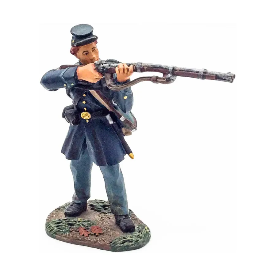 

Пехота Союза стоит и стреляет # 1, American Civil War - Loose Miniatures (54mm) (W. Britain)