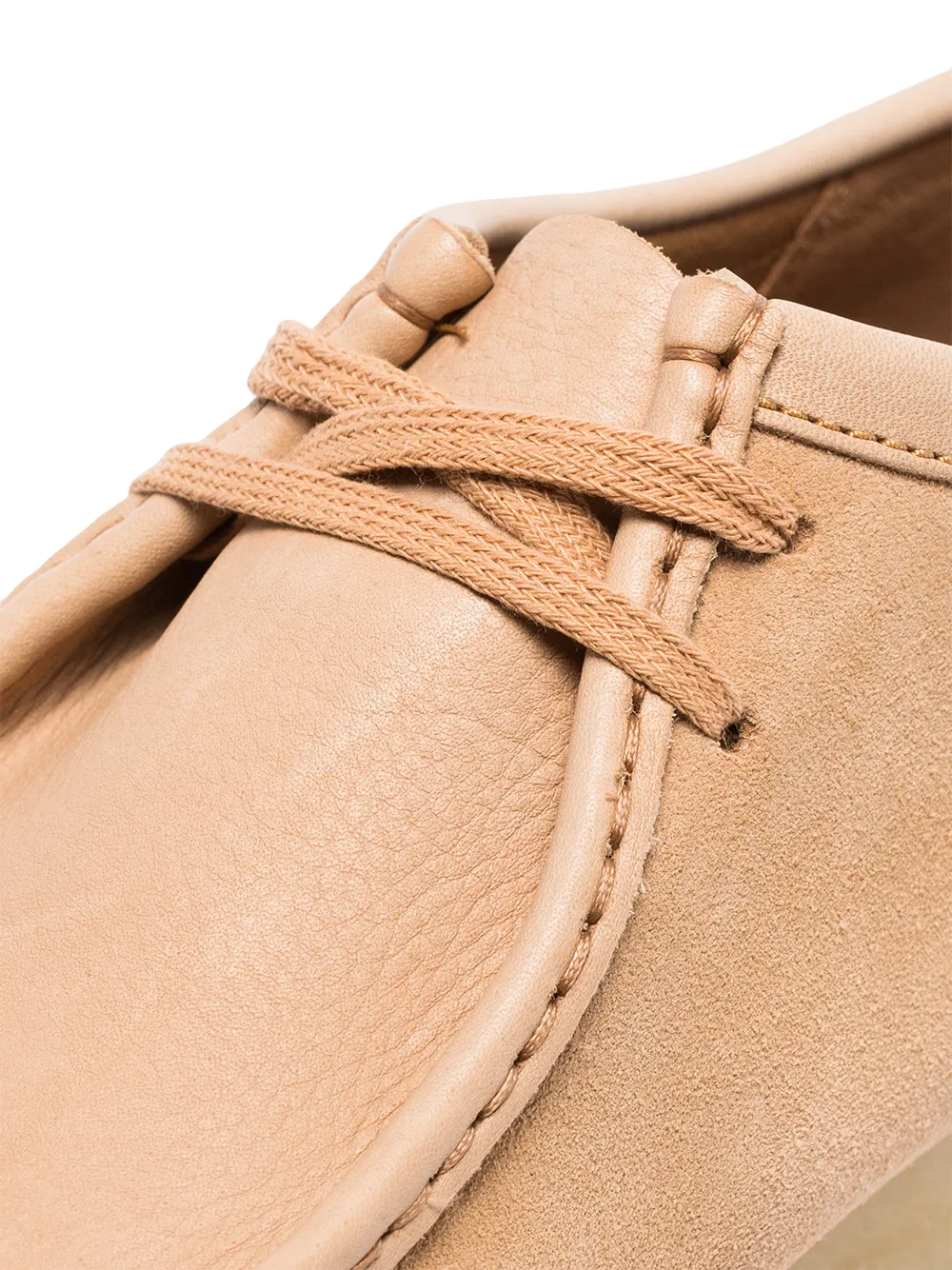 Мокасины Neutral Combi Wallabee Clarks Originals, нейтральный — фото 2