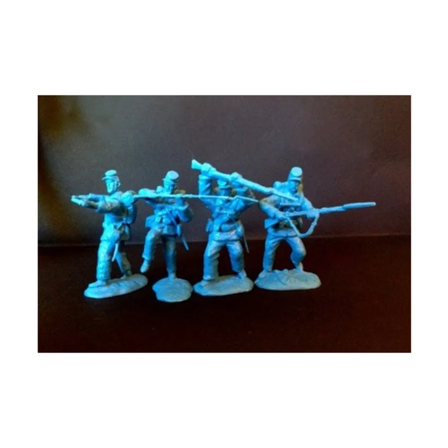 

Солдаты Союза атакуют, American Civil War Miniatures (54mm) (Paragon Scenics & Miniatures)
