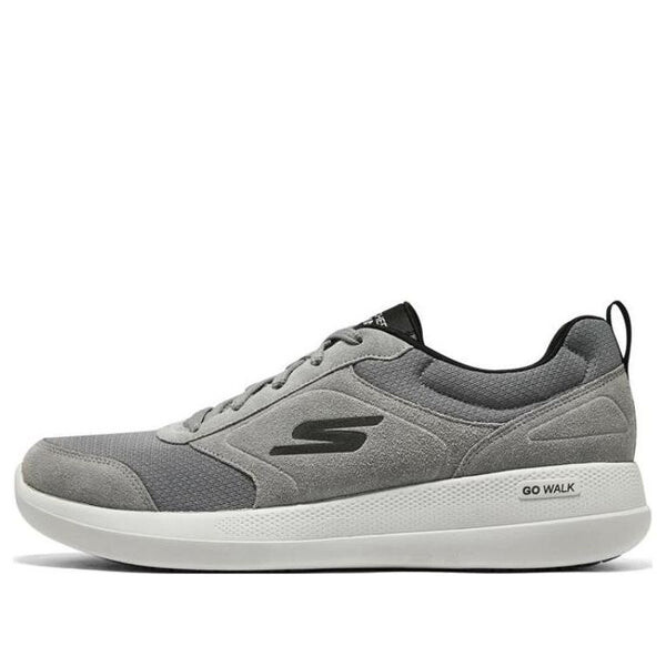 

Кроссовки go walk flex 'grey charcoal' Skechers, серый