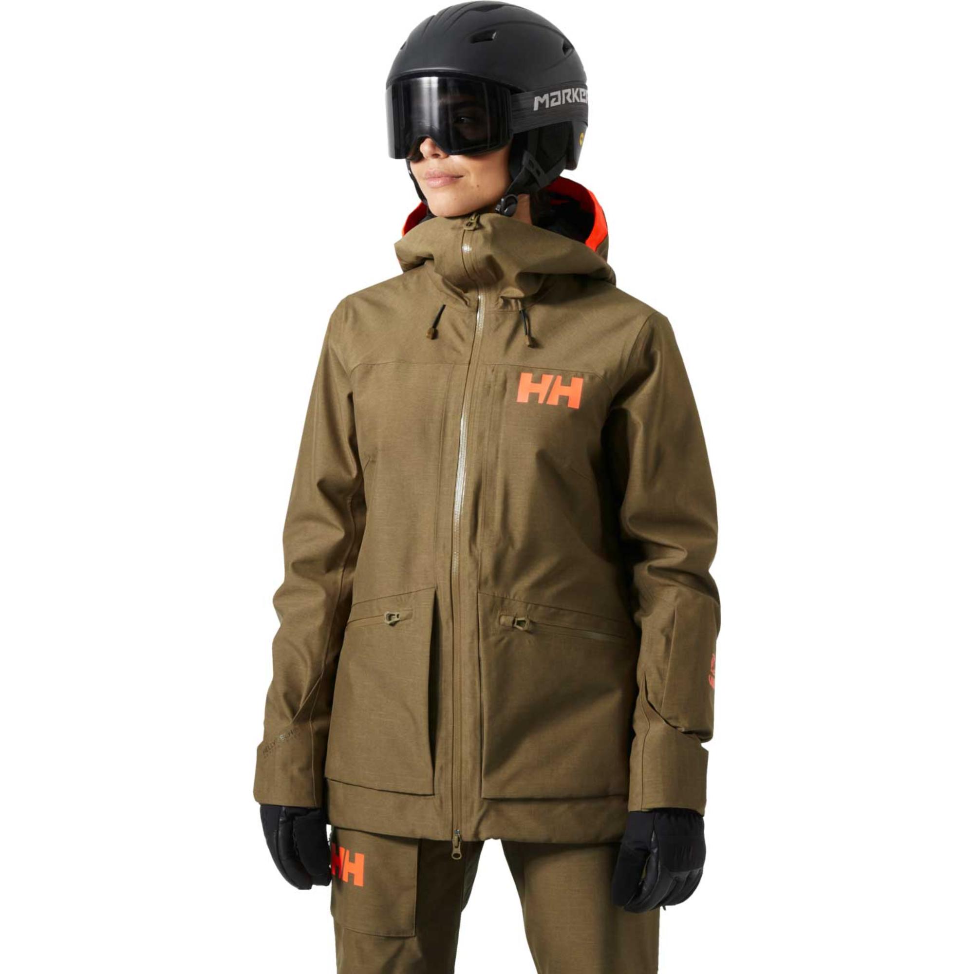 

Женская горнолыжная куртка Powderqueen 3.0 Helly Hansen, Sepia