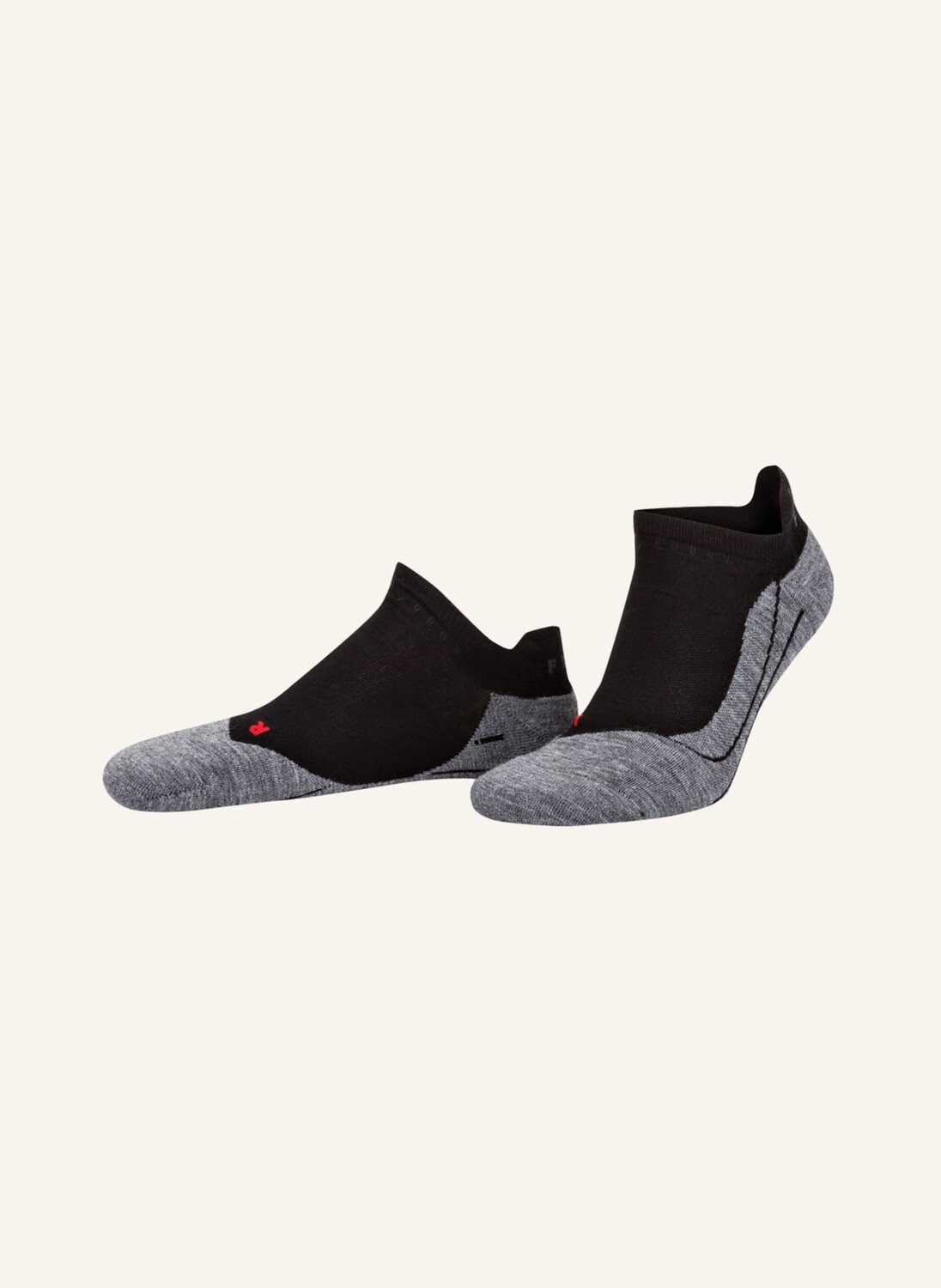 

Носки для бега ru4 invisible FALKE, цвет 3010 BLACK-MIX