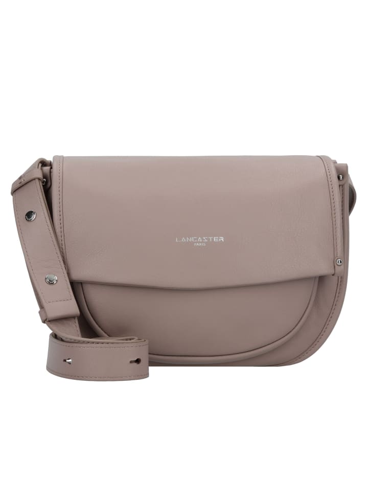 

Наплечная сумка Lancaster Soft Selma Umhängetasche Leder 27 cm, цвет galet