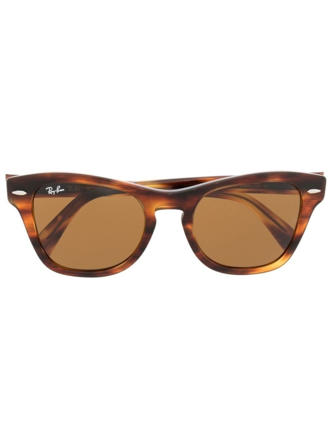 

Ray-Ban солнцезащитные очки в оправе 'кошачий глаз', коричневый