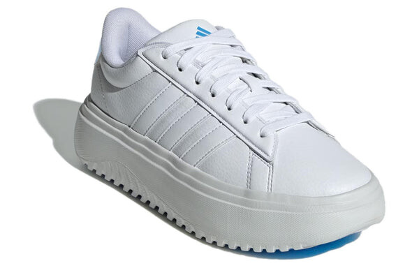 Кроссовки большие туфли-лодочки Adidas, белый — фото 4