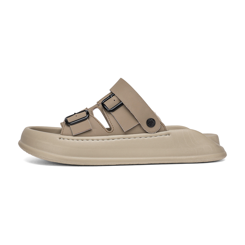 

NANJIREN Мужские пляжные сандалии коричневые, цвет Brown