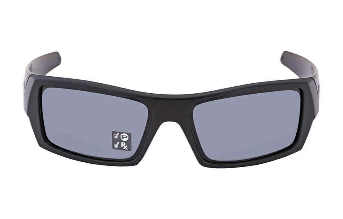 

Oakley Пластиковые прямоугольные солнцезащитные очки мужские черные, Black