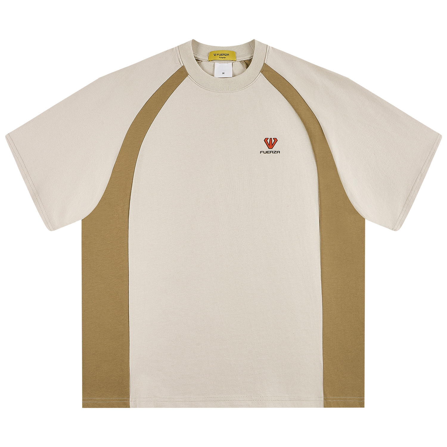 

Футболка унисекс FUERZA, кунжутный черный/бетонный серый