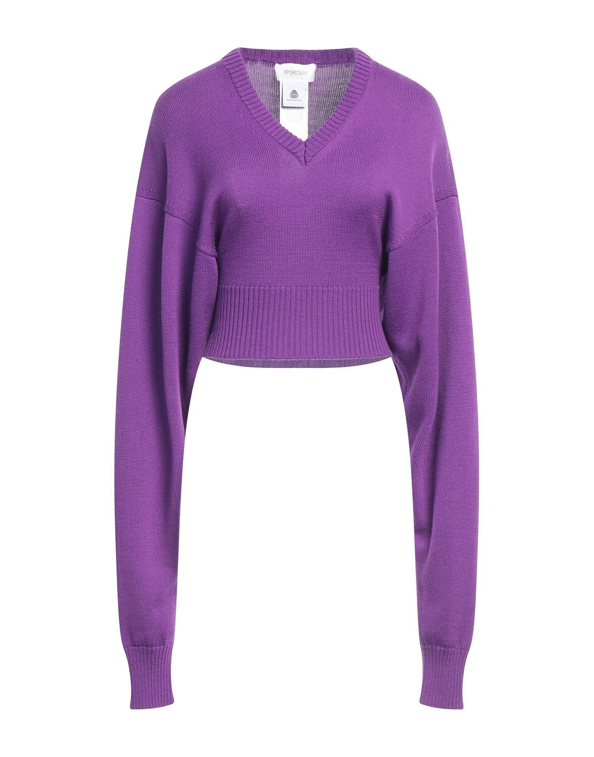 

Свитер Sportmax, фиолетовый