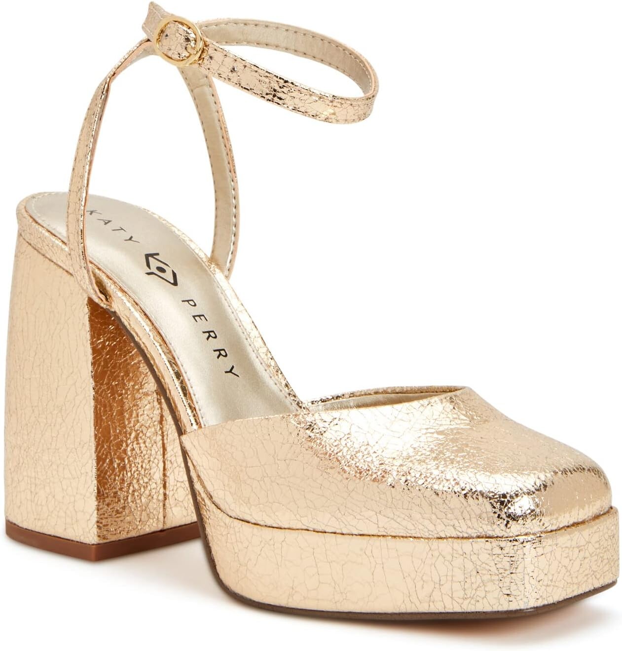 

Туфли Katy Perry The Uplift Ankle Strap, золотой