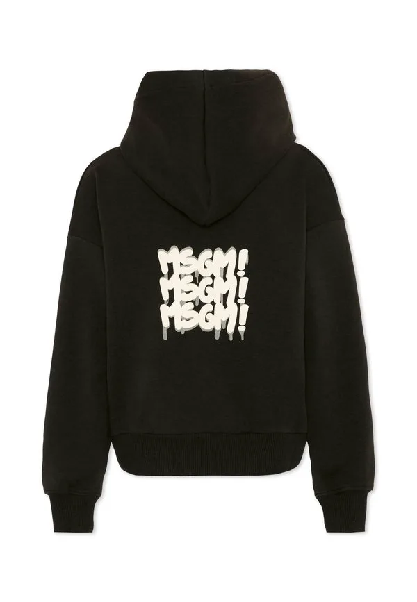 Толстовка на молнии Msgm, Black — фото 2