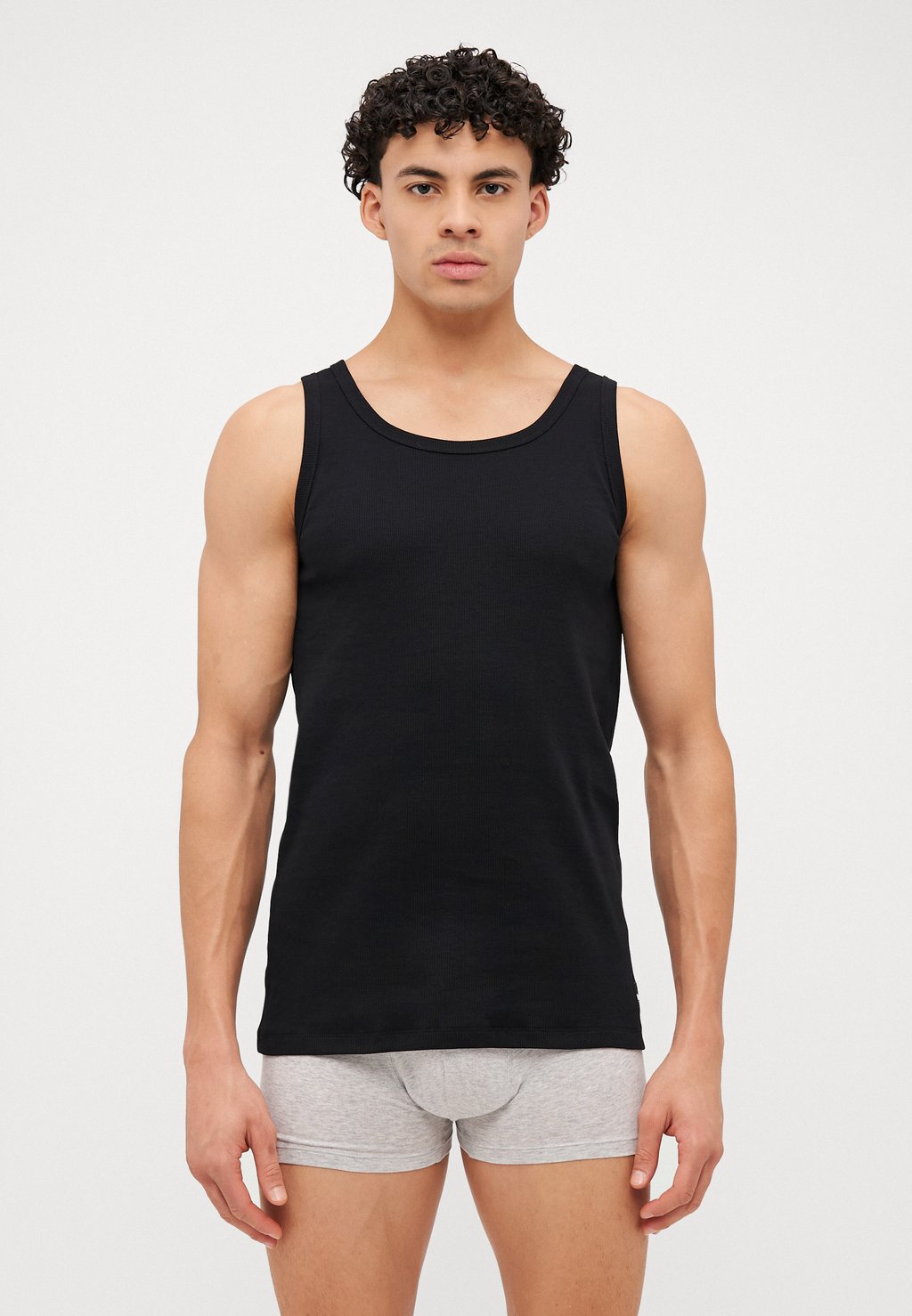 Нижняя футболка TOP 2 PACK Adidas Originals, черный — фото 2